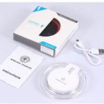 Fast Wireless Charging pad 10w quick Qi Wireless charger for Samsung s8 note 8 iPhone 8 x